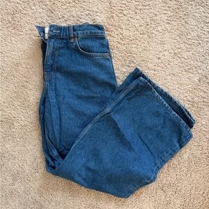 Reformation Dark Blue Women's Relaxed Jeans